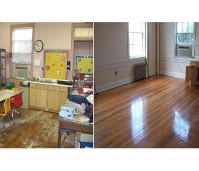 Before and After water Damage